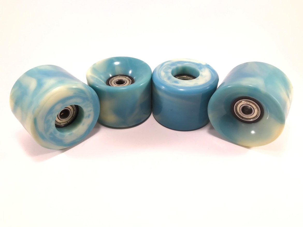 SKAL Skateboard Räder Rollen Ersatz Wheels 52mm Härtegrad 95A mit ABEC-9 8X Skateboard
