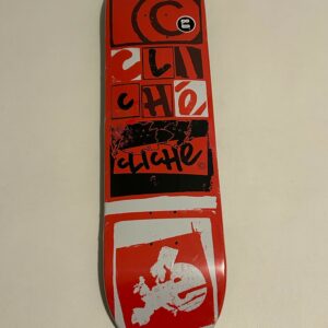 Planche Cliché 8" RED LETTER