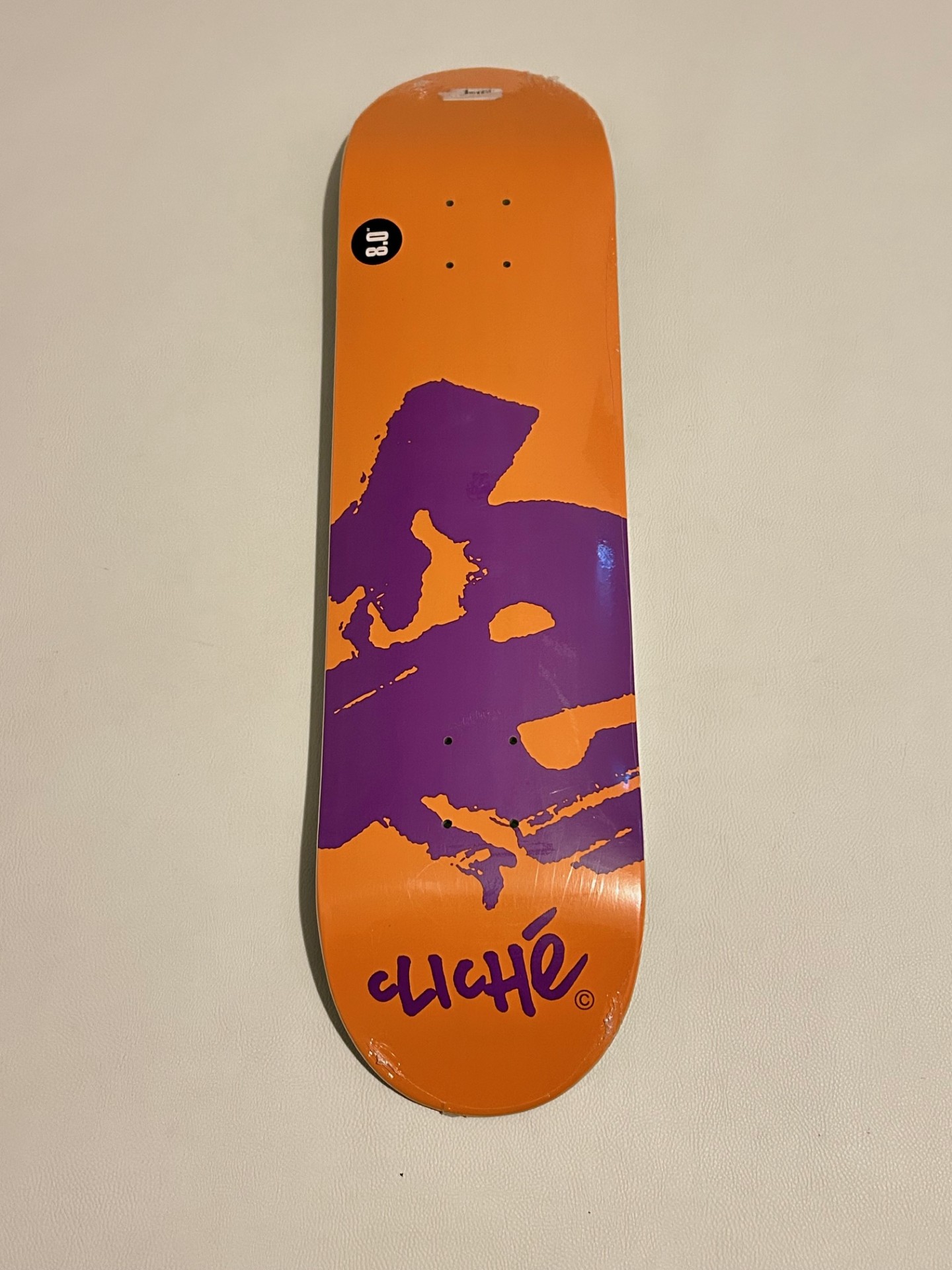 Planche Cliché 8" Orange