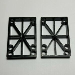 Pads noir x6 trous Epaisseur 12mm