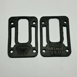 Pads noir MINDLESS x4 trous Ep. 6.5mm