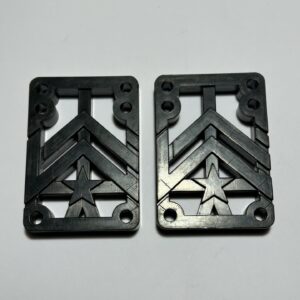 Pads noir x6 trous Epaisseur 12.8mm