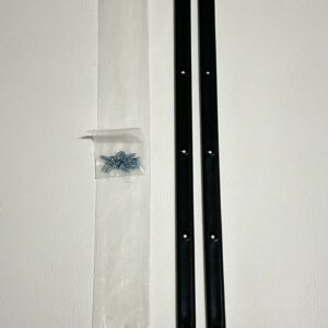 Rails de street noirs & 10 vis