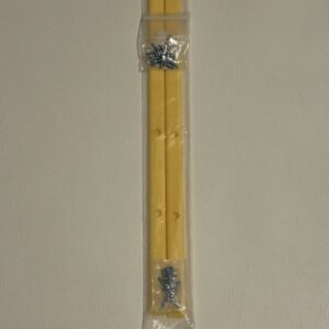 Rails de street jaunes & 10 vis